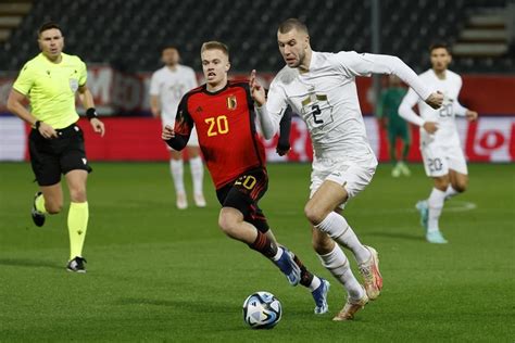 Carrasco scores early to give Belgium a 1-0 win over Serbia in friendly match
